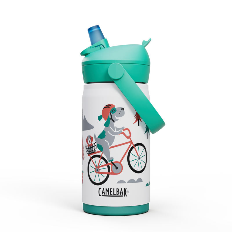 Thrive™ Flip Straw Kids 12oz Bottle, Insulated Stainless Steel J4